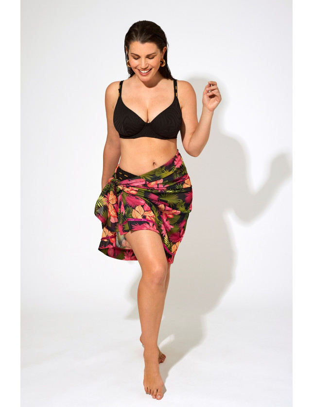 PAREO TUL ESTAMPADO. MEDIDA 130X150CM