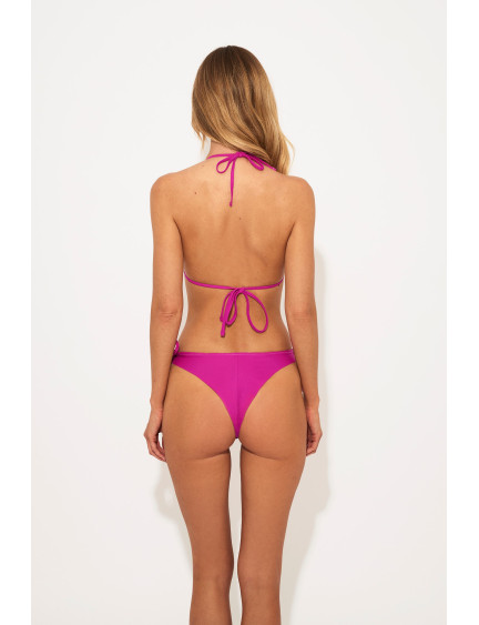 CONJUNTO SUJETADOR TRIANGULAR CORTINA CON BRASILEÑA. JACQUARD