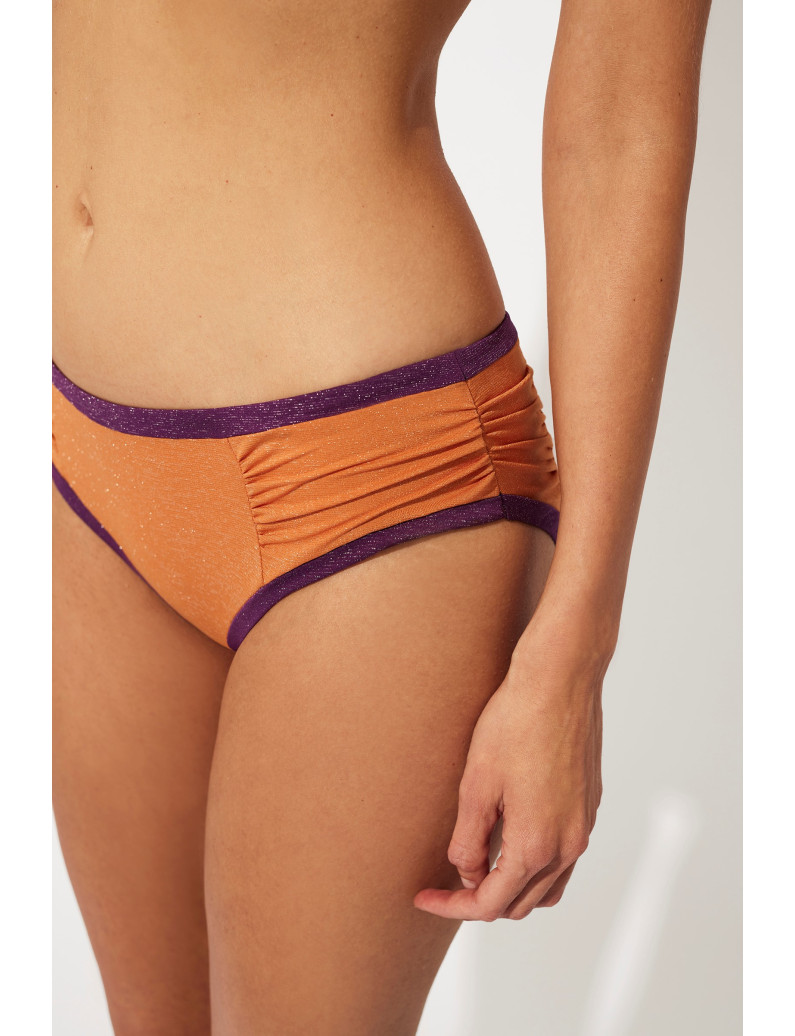 CONJUNTO SUJETADOR FORRADO CAPACIDAD CON AROS CON MIDI REFORZ. LUREX