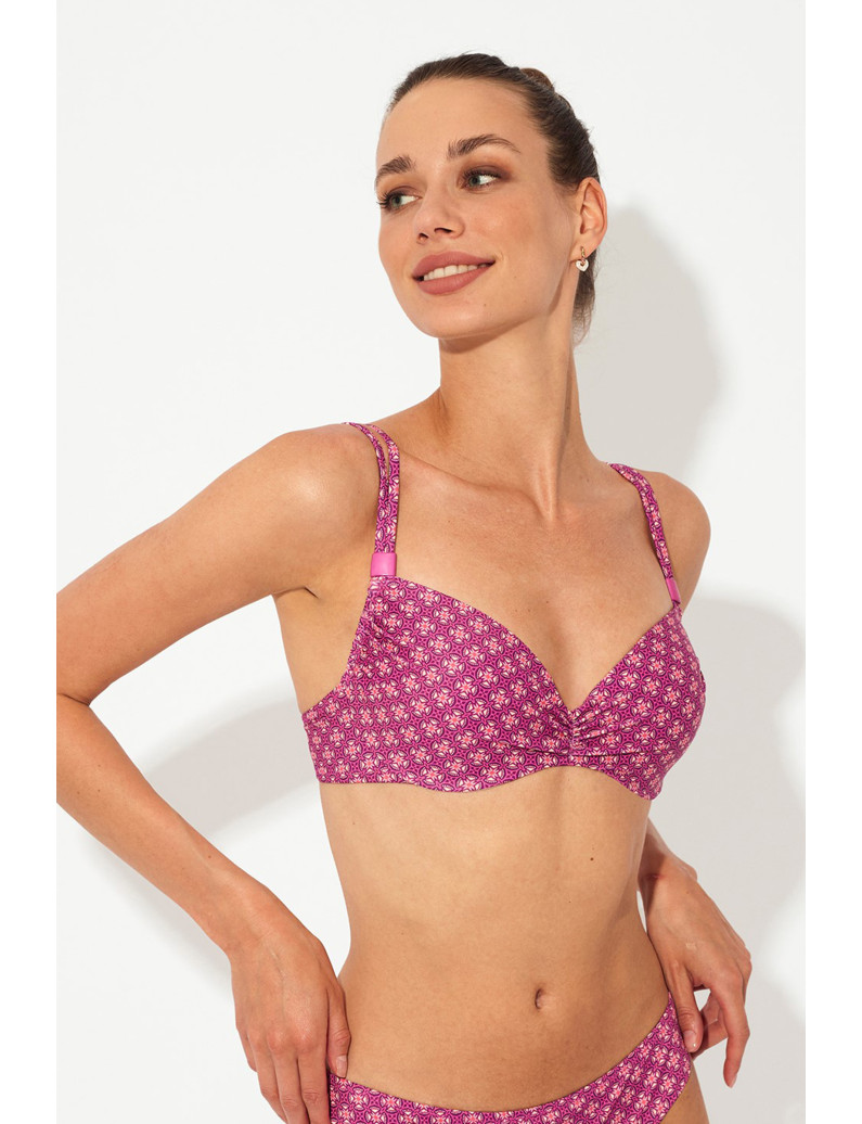 SUJETADOR CON AROS Y COPA COSTA