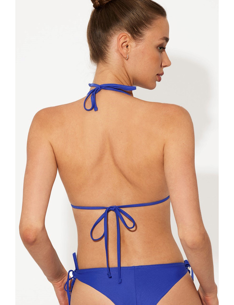 SUJETADOR TRIANGULAR CORTINA JACQUARD BLUE