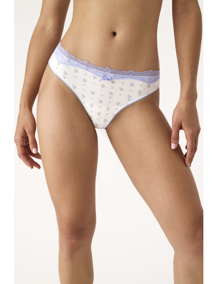 PACK 3 UNIDADES BIKINI ALGODÓN ESTAMPADO LAVANDA