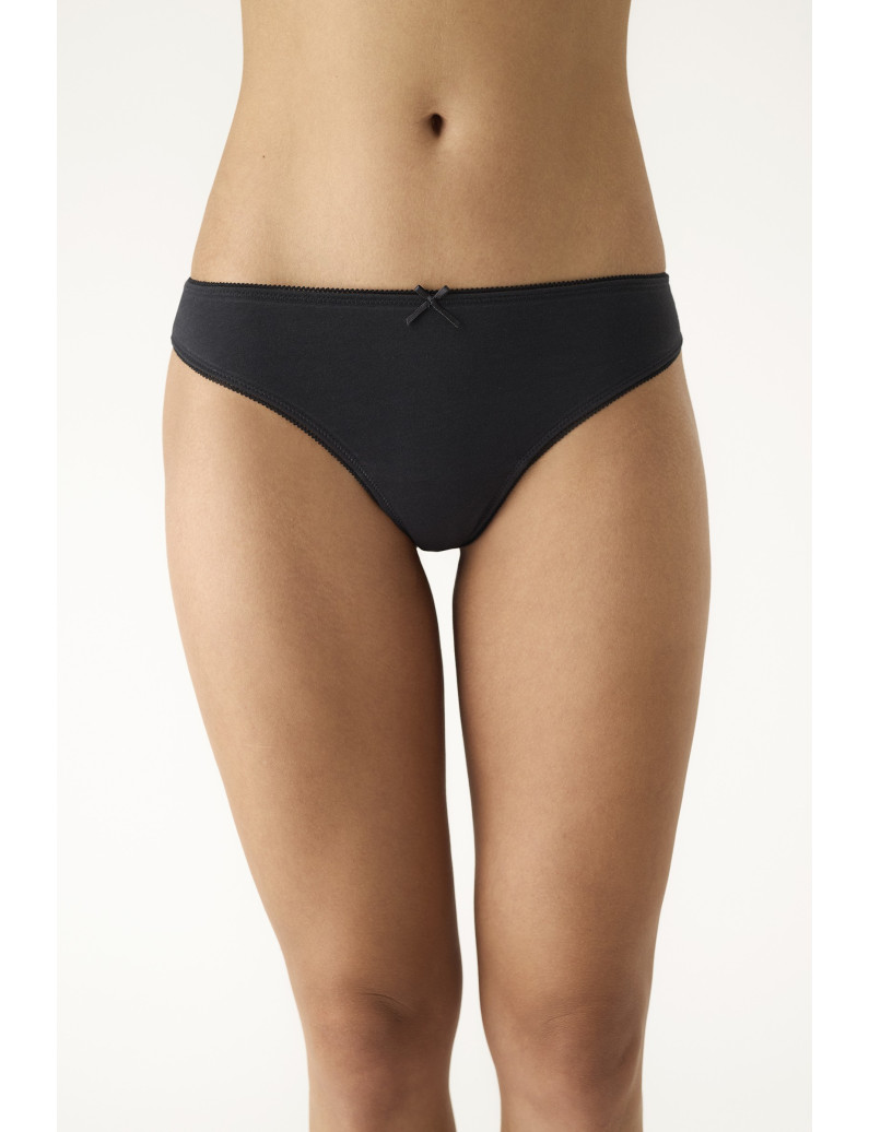 PACK 3 UNIDADES BIKINI ALGODÓN ESTAMPADO BLACK
