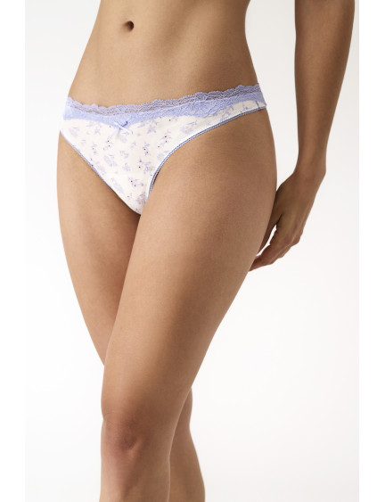 PACK 3 UNIDADES TANGA  ALGODÓN ESTAMPADO LAVANDA