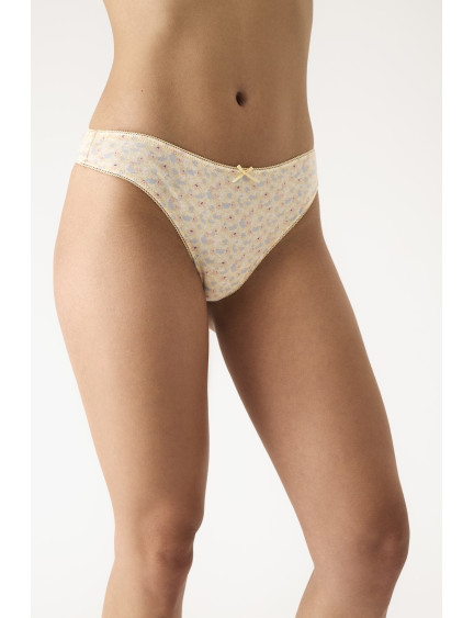 PACK 3 UNIDADES TANGA  ALGODÓN ESTAMPADO PASTEL