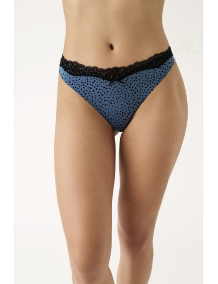 PACK 3 UNIDADES TANGA ALGODÓN ESTAMPADO ANIMAL PRINT