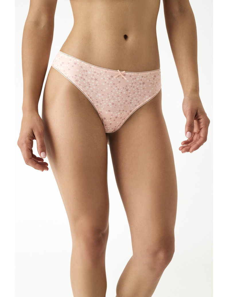 PACK 3 UNIDADES TANGA ALGODÓN ESTAMPADO STARS