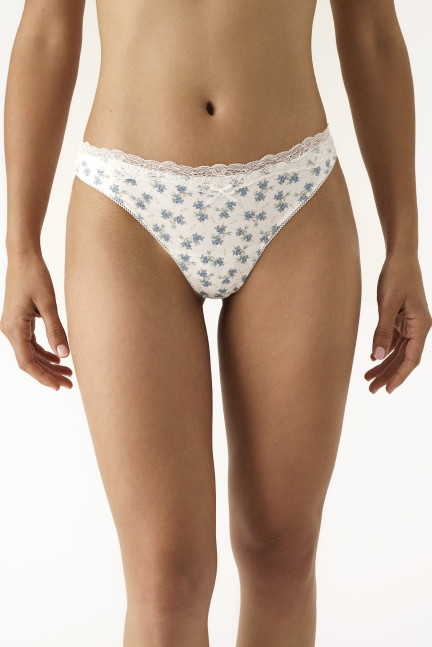 PACK 3 UNIDADES TANGA ALGODÓN ESTAMPADO ROMÁNTICO