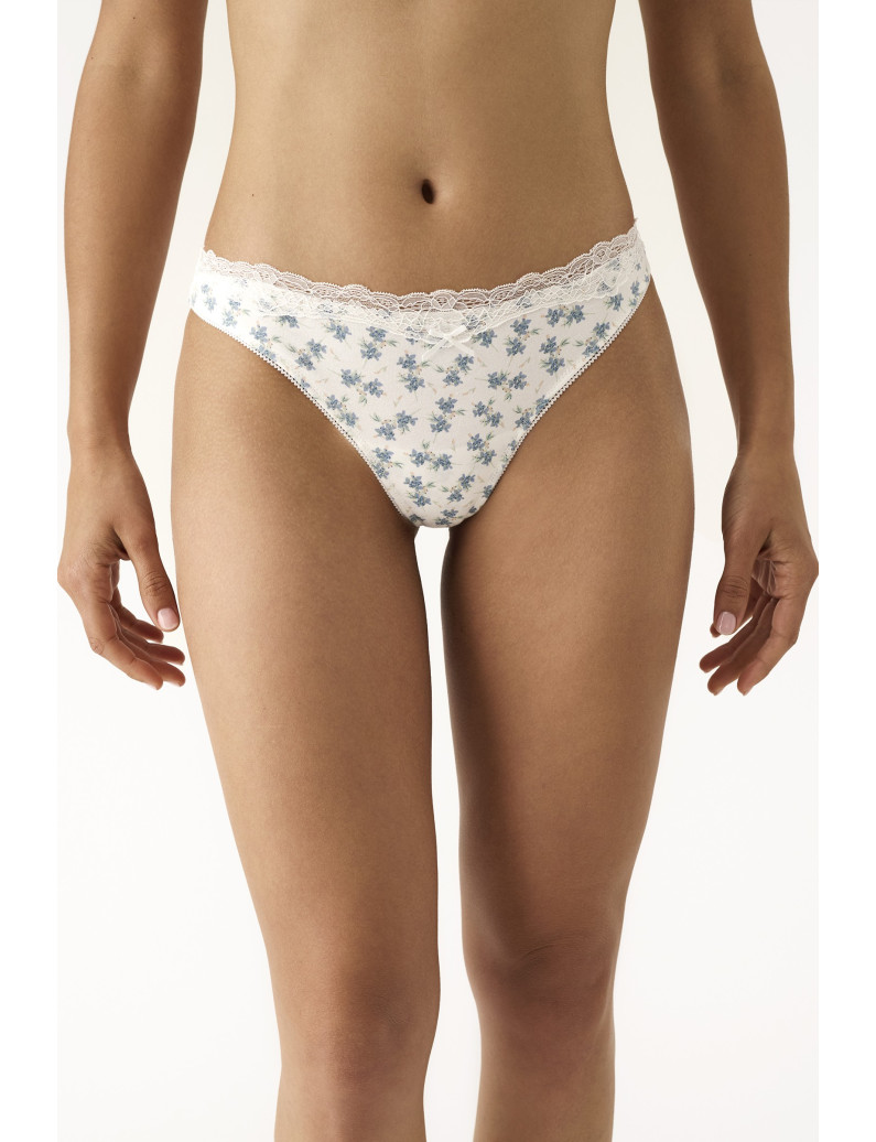 PACK 3 UNIDADES TANGA ALGODÓN ESTAMPADO ROMÁNTICO