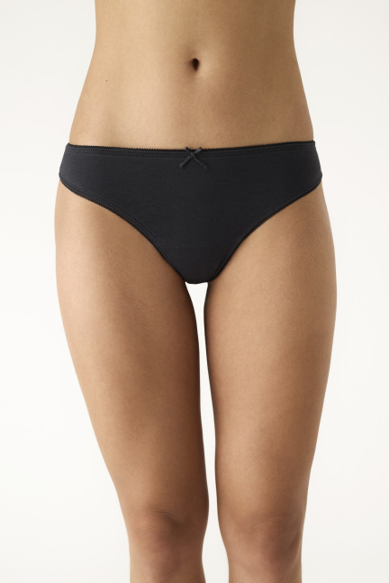 PACK 3 UNIDADES TANGA ALGODÓN ESTAMPADO BLACK