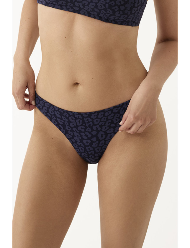 BRAGUITA BRASILEÑA JACQUARD MIDNIGHT SAFARI
