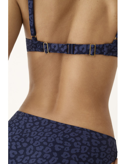 SUJETADOR CON AROS Y COPA  JACQUARD MIDNIGHT SAFARI
