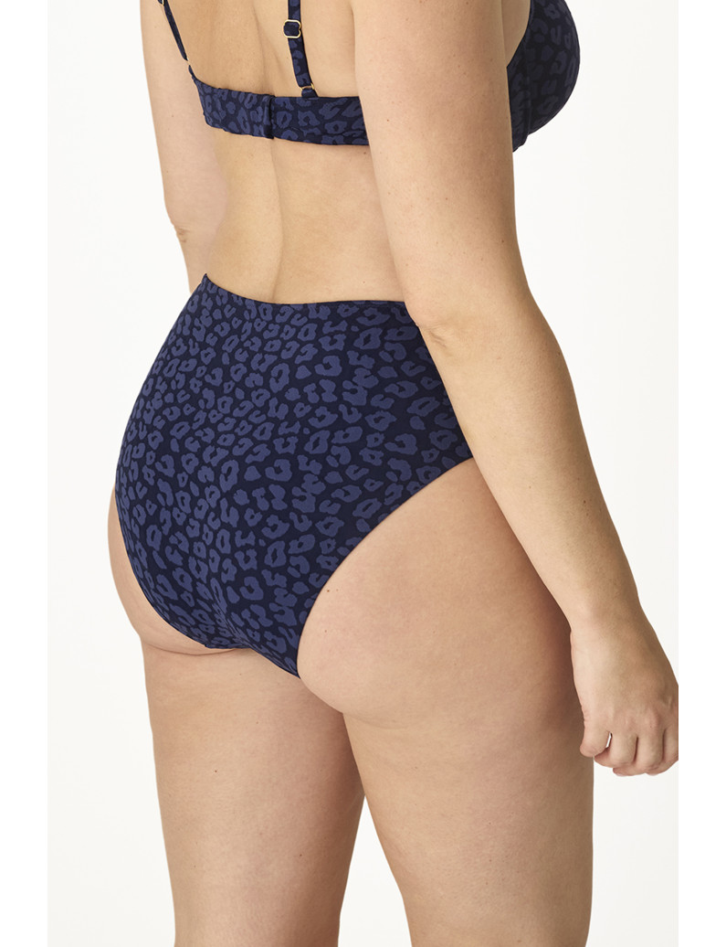 BRAGUITA MIDI CON REFUERZO JACQUARD MIDNIGHT SAFARI