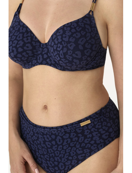 BRAGUITA MIDI CON REFUERZO JACQUARD MIDNIGHT SAFARI