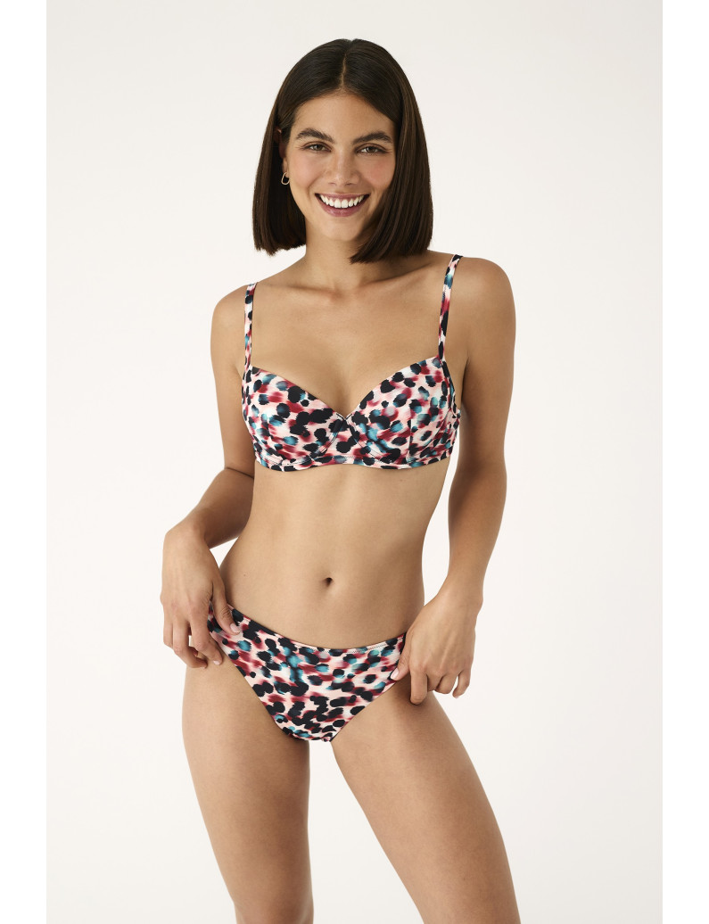 CONJ. SUJETADOR CON AROS CON BIKINI NORMAL SOFT WILD