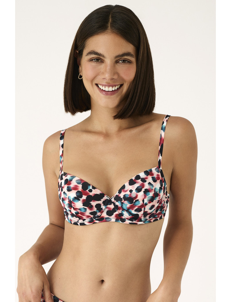 SUJETADOR CON AROS Y COPA SOFT WILD