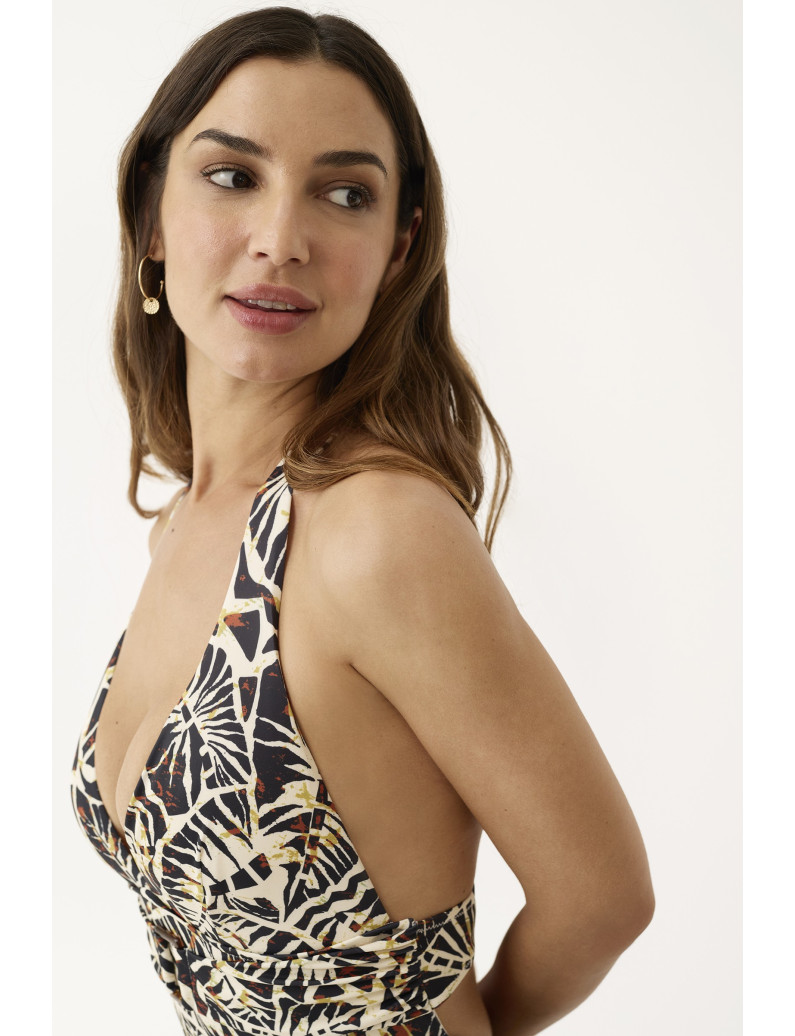 BAÑADOR REDUCTOR REFORZADO CON COPA FOAM EXTRAÍBLE Y SIN AROS NOMAD SOUL