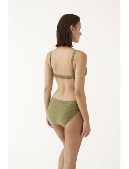 CONJ. SUJETADOR CON AROS Y COPA CON BIKINI JACQUARD HONEY LIGHT