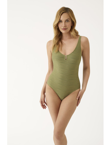 BAÑADOR REDUCTOR REFORZADO TEJIDO JACQUARD HONEY LIGHT