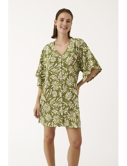 CAFTAN PLANA HONEY LIGHT