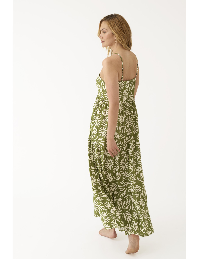 VESTIDO LARGO TIRANTES HONEY LIGHT