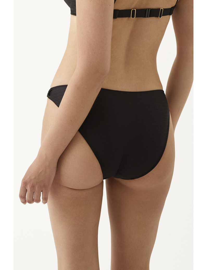 BRAGUITA BIKINI NORMAL JACQUARD GOLDEN NOIR