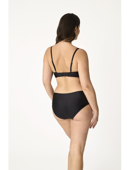 CONJ. SUJETADOR FORRADO CAPACIDAD SIN AROS CON MIDI REFORZ. JACQUARD GOLDEN NOIR