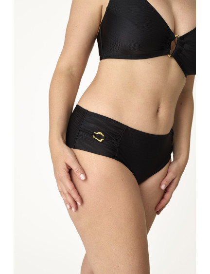 BRAGUITA MIDI CON REFUERZO JACQUARD GOLDEN NOIR