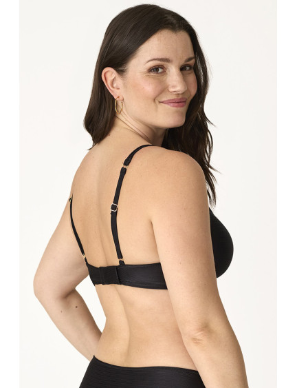 SUJETADOR FORRADO CAPACIDAD CON AROS JACQUARD GOLDEN NOIR