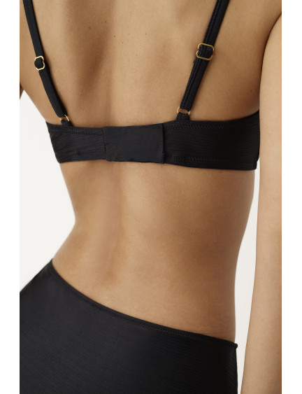 SUJETADOR FORRADO CAPACIDAD CON AROS JACQUARD GOLDEN NOIR