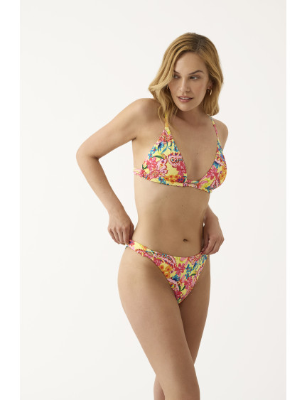 CONJ. TRIANGULAR CORTINA CON BRASILEÑA CITRUS BLOOM