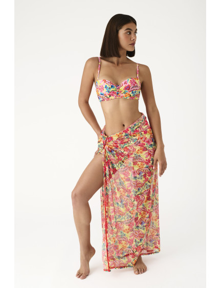 PAREO TUL ESTAMPADO CITRUS BLOOM