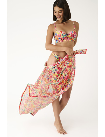 PAREO TUL ESTAMPADO CITRUS BLOOM