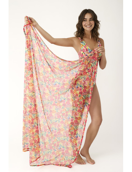 PAREO TUL ESTAMPADO CITRUS BLOOM