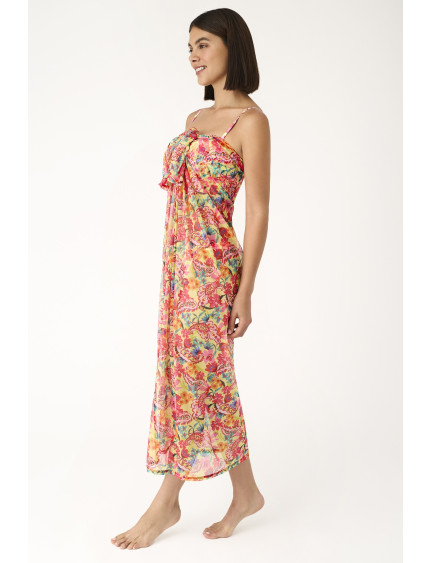 PAREO TUL ESTAMPADO CITRUS BLOOM