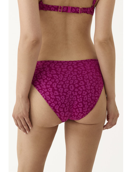 BRAGUITA BIKINI NORMAL. TEJIDO JACQUARD FUCHSIA FEVER