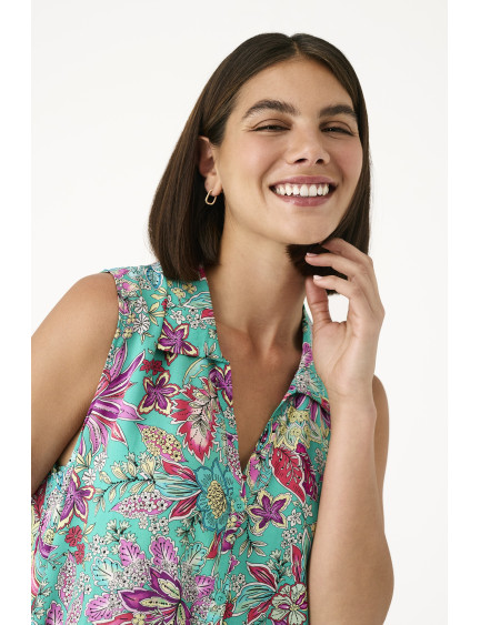 VESTIDO CAMISERO SIN MANGAS MIRAGE