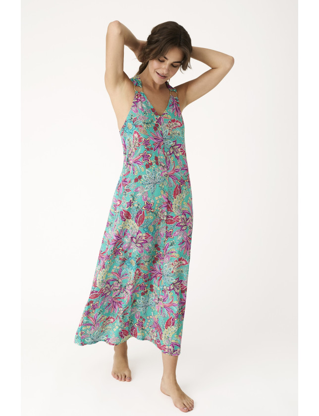 VESTIDO LARGO TIRANTES MIRAGE