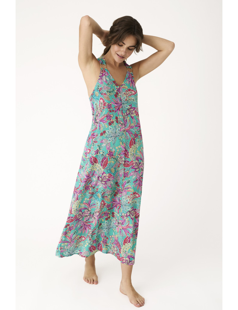 VESTIDO LARGO TIRANTES MIRAGE