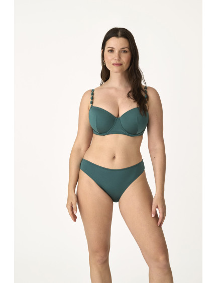BRAGUITA BIKINI NORMAL. TEJIDO BRILLANTE EMERALD GLOW