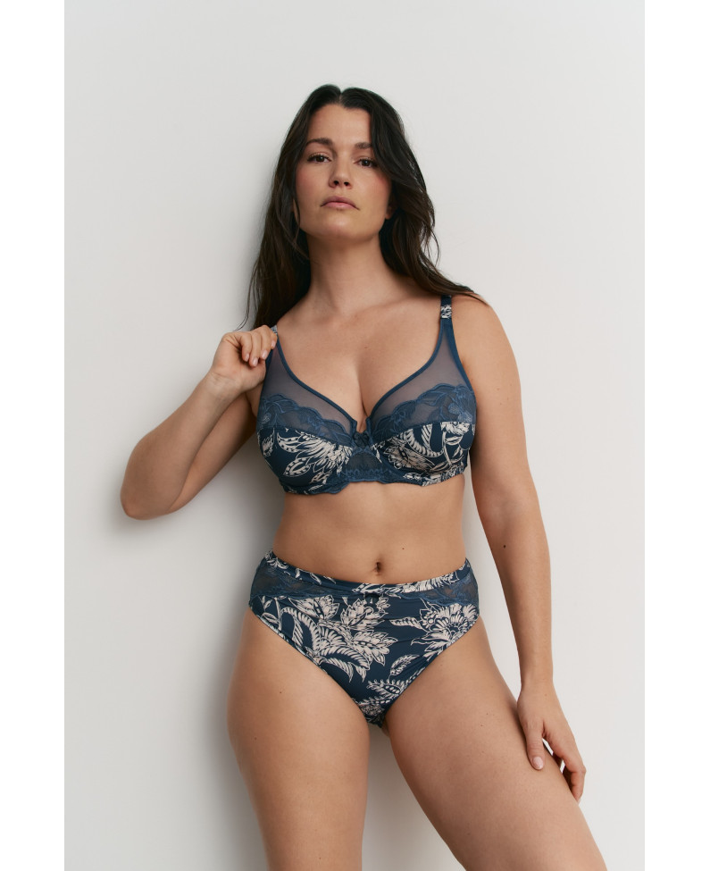 CONJ. SUJETADOR FORRADO CON BIKINI ALTO  AUREA