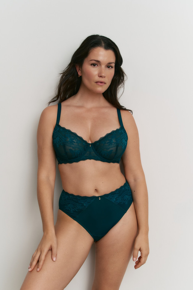 CONJ. SUJETADOR FORRADO CON BIKINI ALTO ELANE