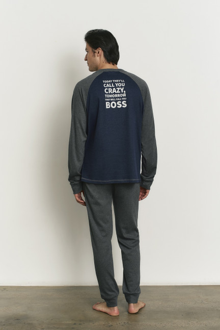 PIJAMA  ALGODÓN CON ACABADO INTERIOR MUY SUAVE BOSS