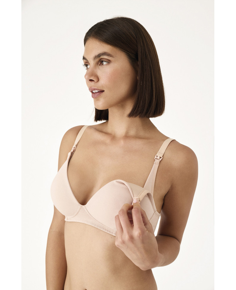 SUJETADOR RELLENO MATERNAL SIN AROS